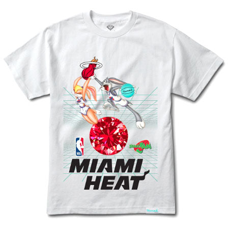 Diamond Diamond x Space Jam Miami Heat T Shirt