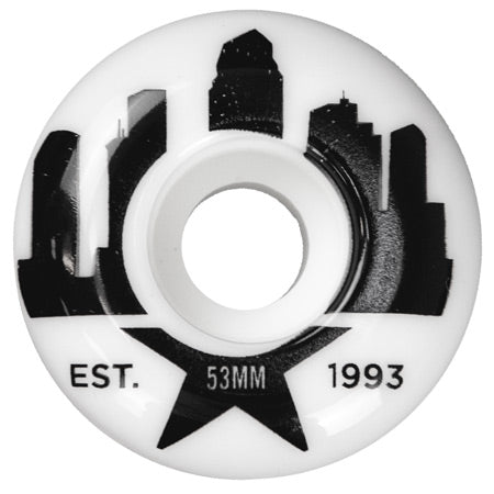 Skatepark of Tampa City Star Established Sidecut Shape Wheels