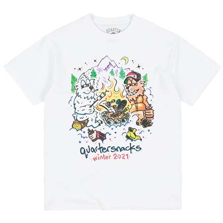 Quartersnacks Winter 2021 Airbrush T Shirt