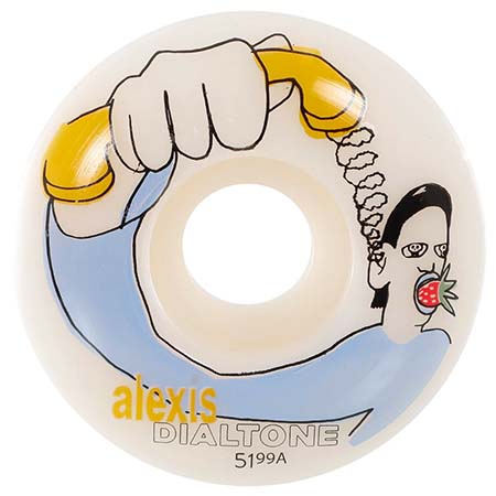 Dial Tone Alexis Sablone Strawberry Conical 99a Wheels