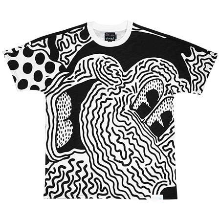 Diamond Disney Mickey Mouse x Keith Haring Mickey's Craziest Adventure T Shirt