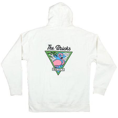 The Bricks Flamingo Pullover Hooded Sweatshirt