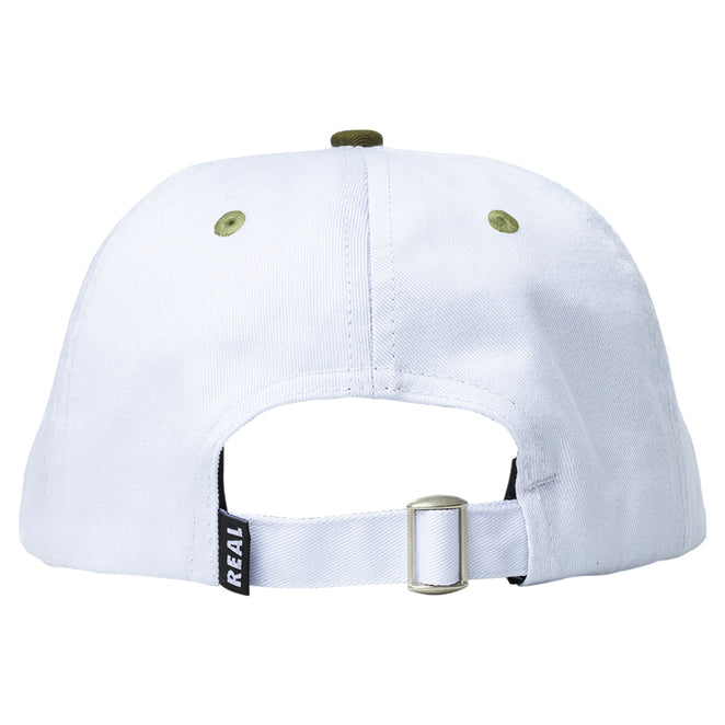 Real Oval Embroidered Strap Back Hat