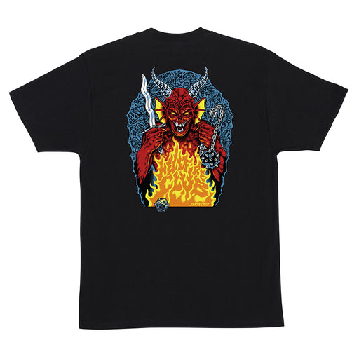 Santa Cruz Stranger Things Hellfire Pit T Shirt