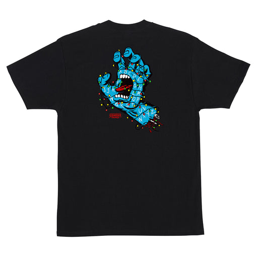 Santa Cruz Stranger Things Screaming Lights T Shirt