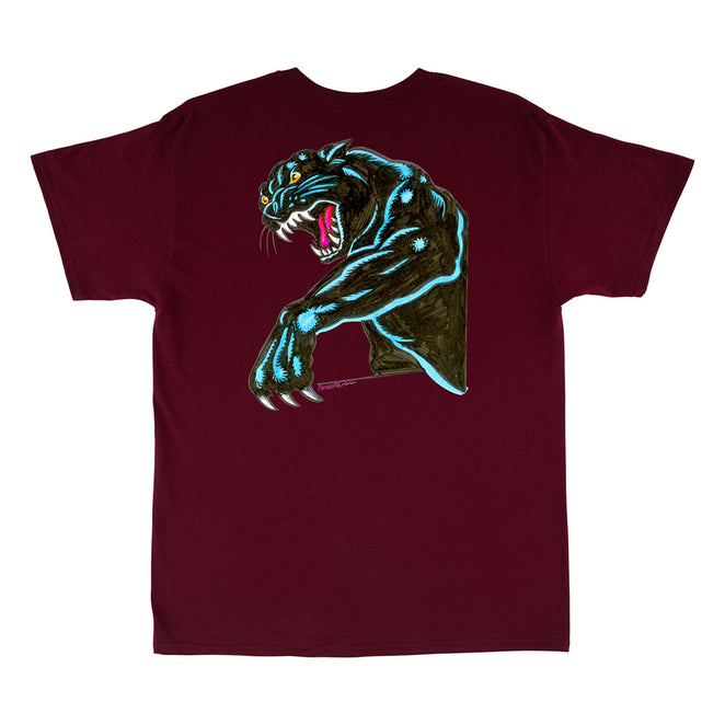 Santa Cruz Natas Sketch Panther T Shirt