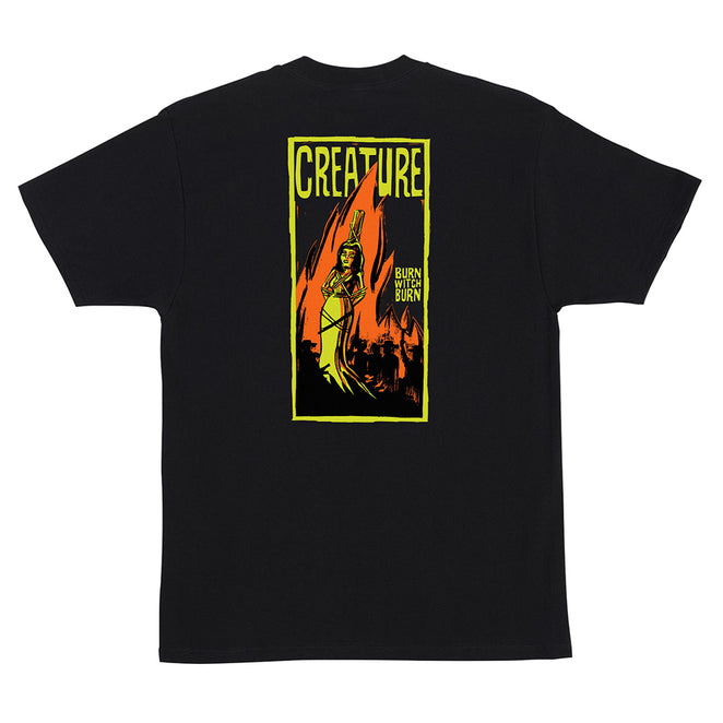 Creature Skateboards Burn Witch Burn T Shirt