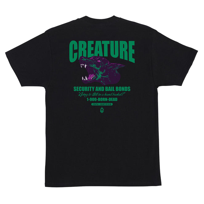 Creature Skateboards Security Service T Shirt