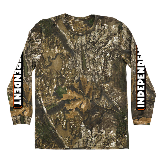 Independent Bar Logo Longsleeve Realtree APX T Shirt