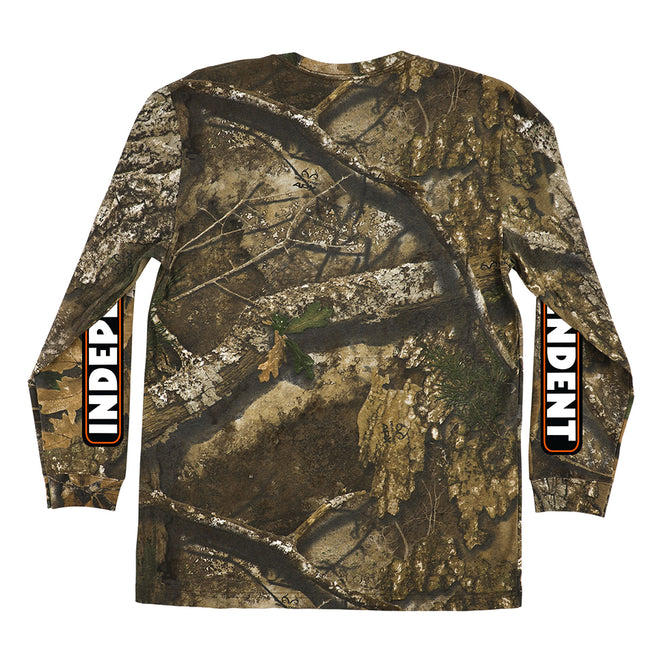 Independent Bar Logo Longsleeve Realtree APX T Shirt