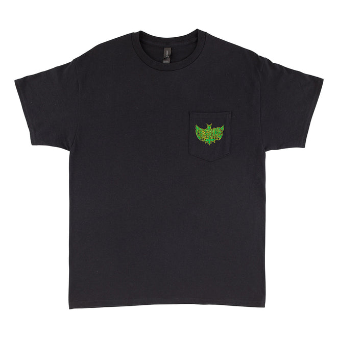 Creature Skateboards Gravette Hippie Skull Pocket T Shirt
