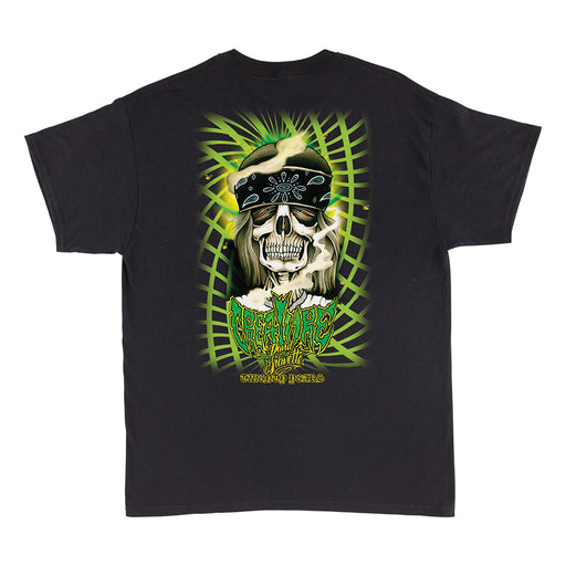 Creature Skateboards Gravette Hippie Skull Pocket T Shirt