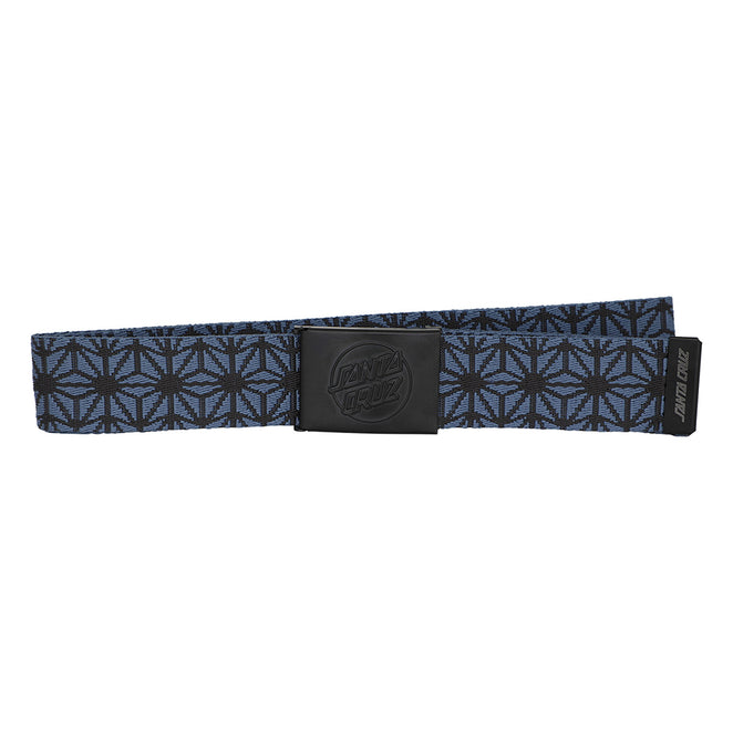 Santa Cruz Blue Luck Opus Dot Web Belt