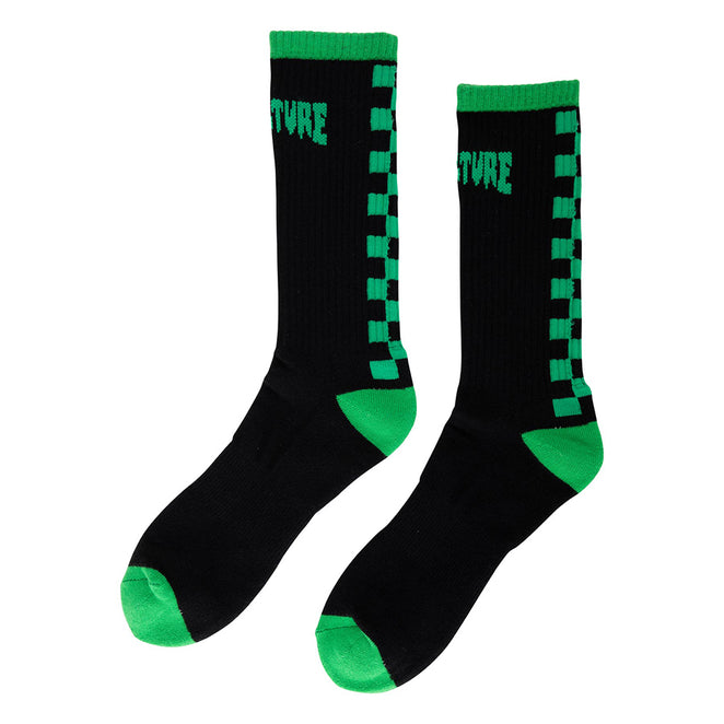 Creature Skateboards Crash and Burn Crew Socks