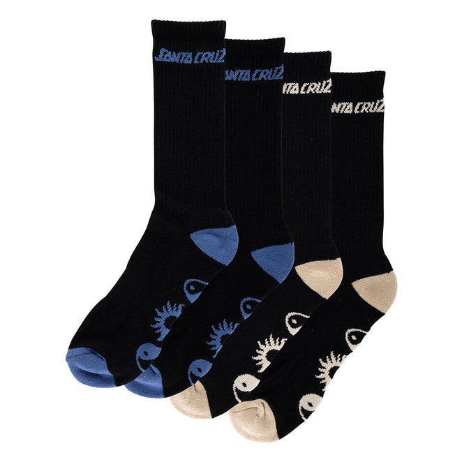 Santa Cruz Strange Trip 2-Pack Crew Socks