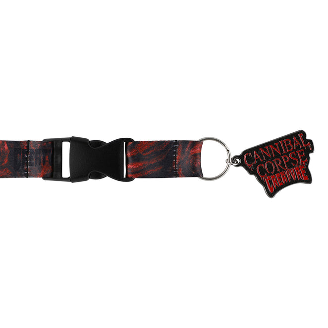 Creature Skateboards Cannibal Corpse Keychain Lanyard