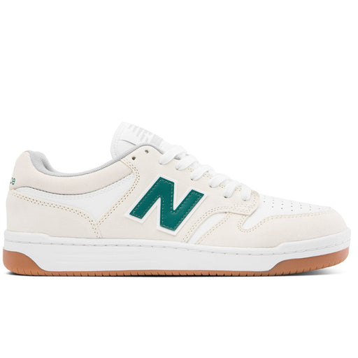 New Balance Numeric 480 Sea Salt Vintage Teal Shoes