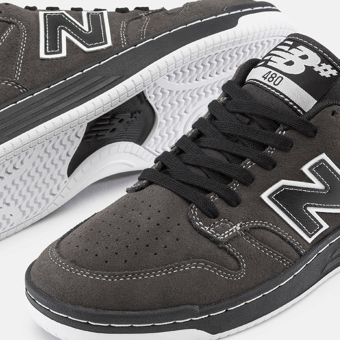 New Balance Numeric 480 Black Cement Black Shoes