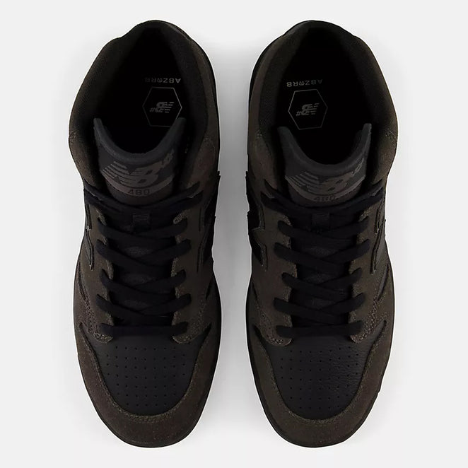 New Balance Numeric 480 High Black Cement Shoes