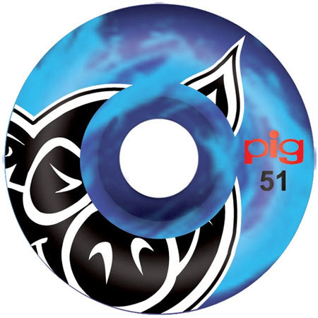 Pig Pig Head Swirl Wheels