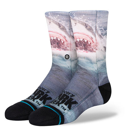 Stance Shark Week Kids Crew Socks