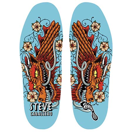 Remind Insoles Steve Caballero Cush Impact 6mm Mid-High Arch Insoles