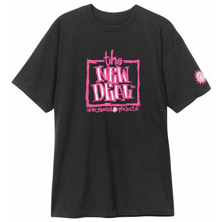 New Deal Skateboards Original Napkin Logo T Shirt