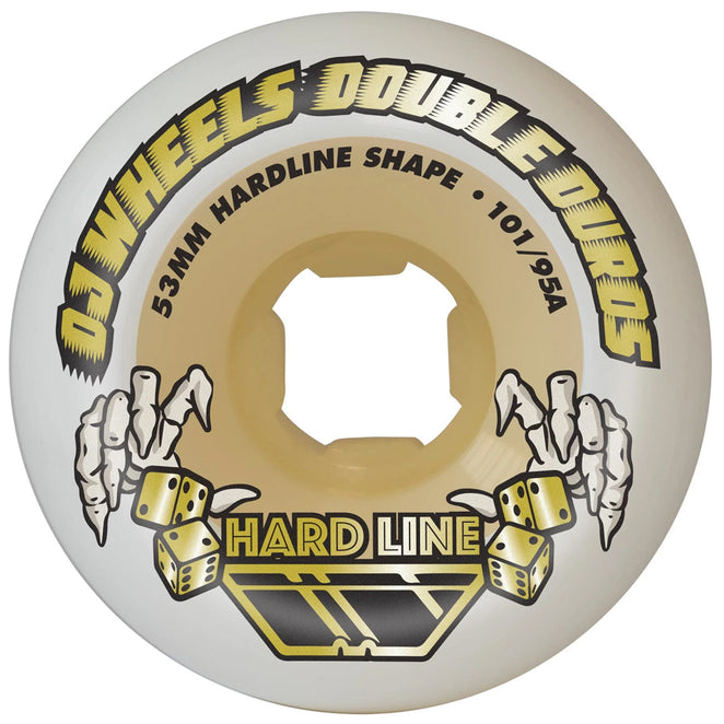 OJ 3 Double Duro Gum Hardline 101/95a Wheels