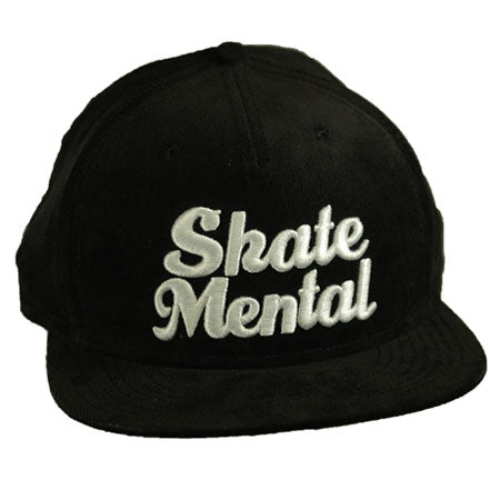 Skate Mental Script Cord Hat