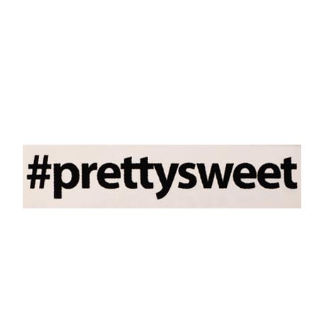 Girl #Prettysweet Sticker