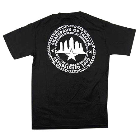 Skatepark of Tampa Rope Logo Pocket T Shirt