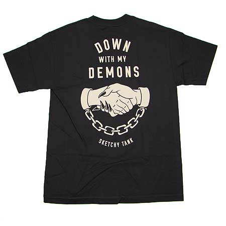 Sketchy Tank Demons T Shirt