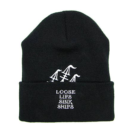 Sketchy Tank Loose Lips Beanie