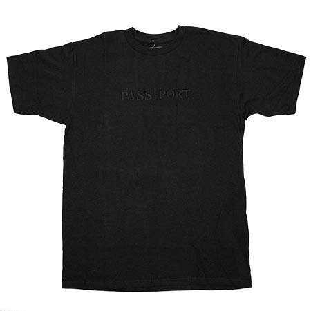 Pass Port Official Embroidery T Shirt