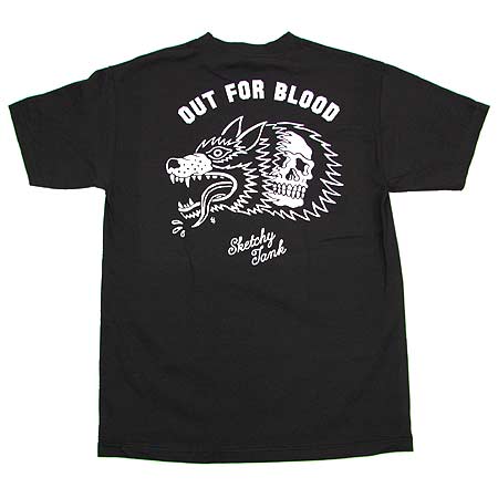 Sketchy Tank Blood T Shirt