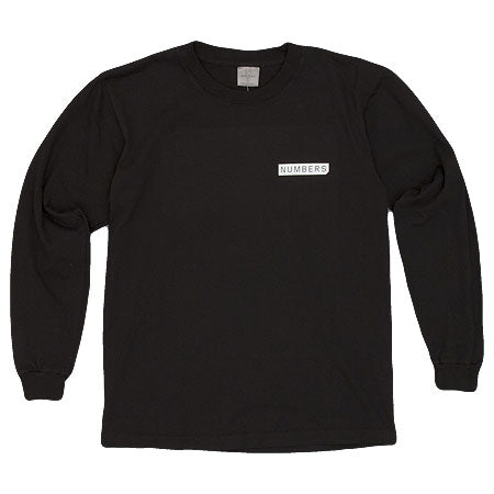 Numbers Edition Mitered Logotype Longsleeve T Shirt