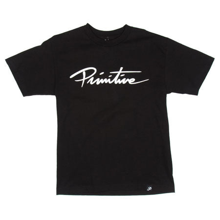 Primitive Skateboarding Nuevo Script T Shirt