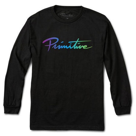 Primitive Skateboarding Nuevo Gradient Long Sleeve T Shirt