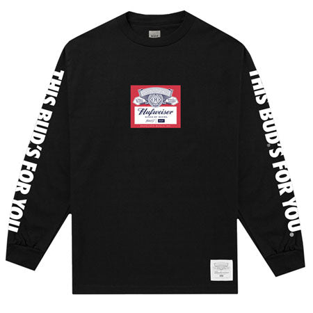 HUF HUF x Budweiser Label Long Sleeve T Shirt