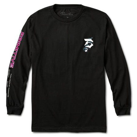 Primitive Skateboarding World Tour Long Sleeve T Shirt