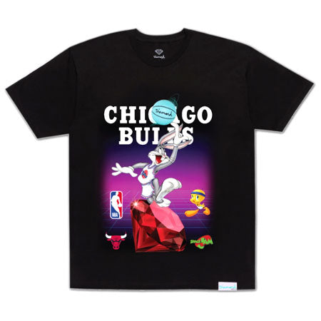 Diamond Diamond x Space Jam Chicago Bulls T Shirt