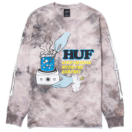 HUF Mess Tie Dye Long Sleeve T Shirt