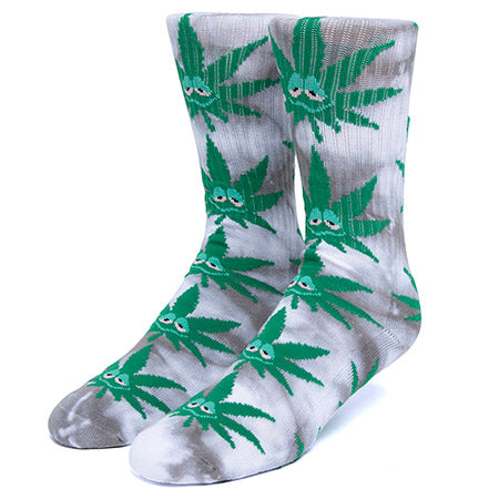 HUF Tie Dye Buddy Plant Life Crew Socks