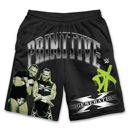 Primitive Skateboarding WWE DX Mesh Shorts