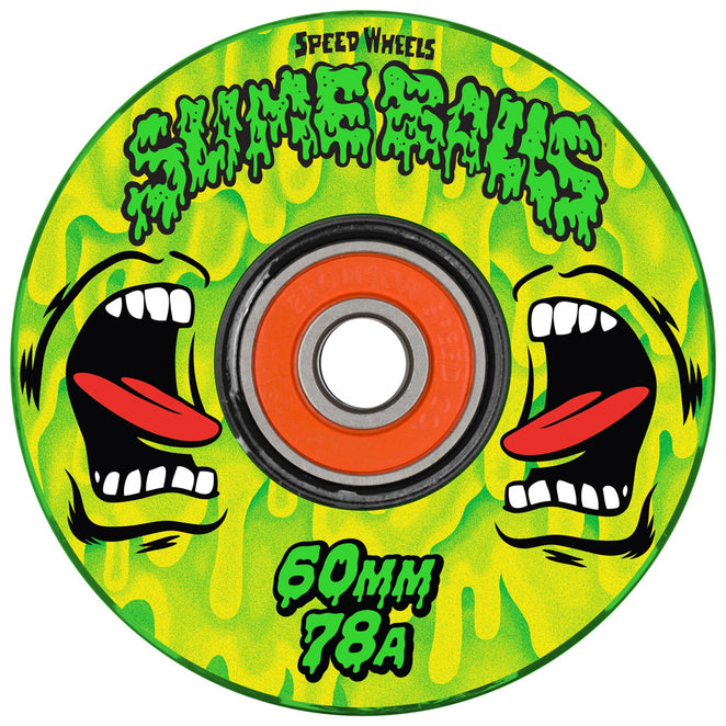 Santa Cruz Slime Balls Screaming Slime Light Ups OG 78a Wheels