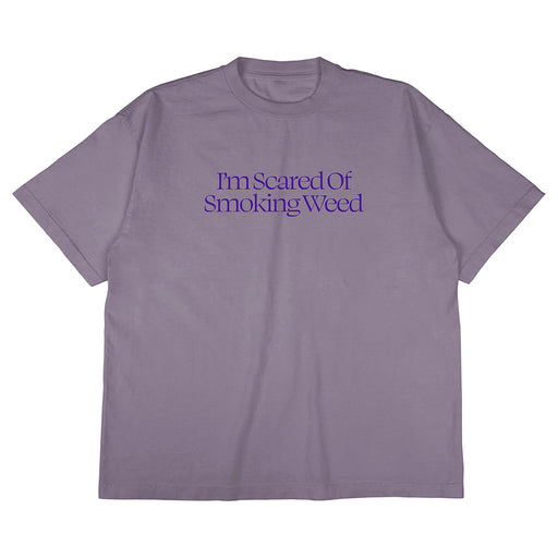 Jacuzzi Unlimited Scared of Smoking Weed Grape T Shirt