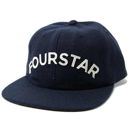 Fourstar Arched Applique Strap-Back Hat