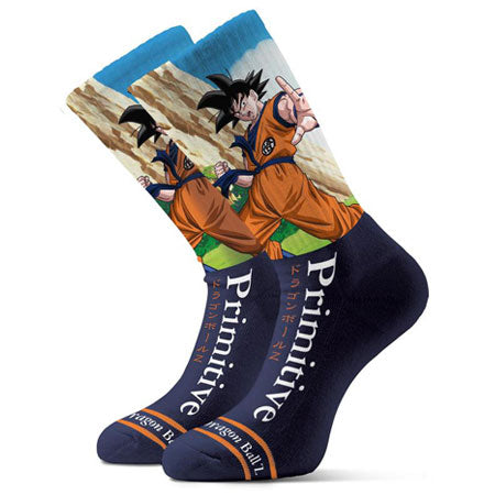Primitive Skateboarding Primitive x Dragonball Z Goku Battle Socks