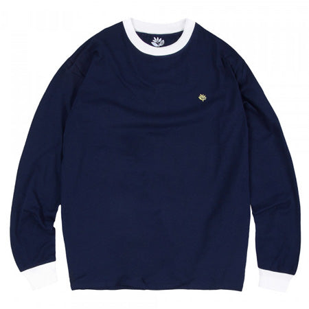 Magenta Brode Long Sleeve T Shirt