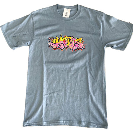 Hopps Hopps Crew Graffiti T Shirt